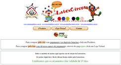 Desktop Screenshot of latexcircus.com.br